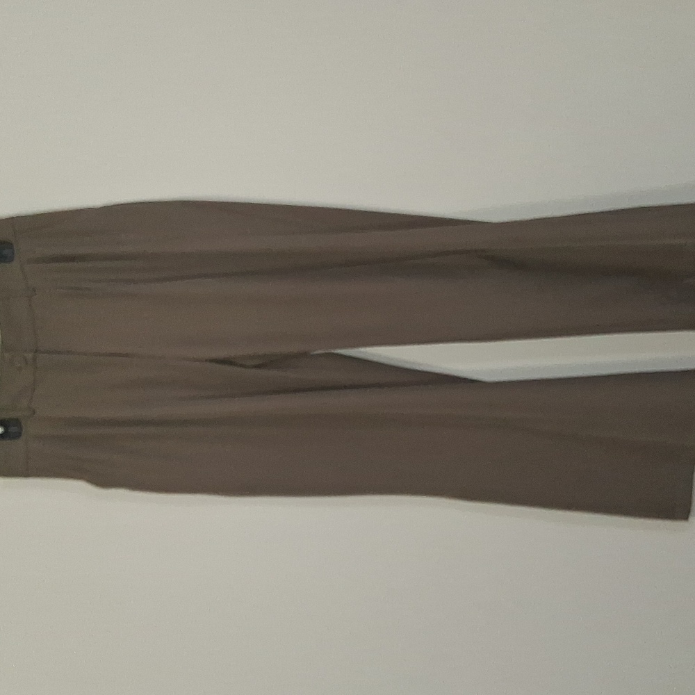 FUNYYZO Tan Women's Wide-Leg Pants